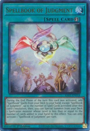 Spellbook of Judgment - RA01-EN054 - Ultimate Rare 25th Anniversary Rarity Collection Singles (espanol)