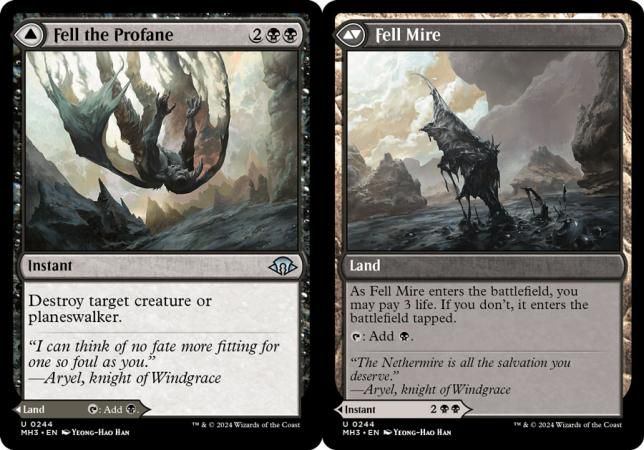 Fell the Profane // Fell Mire 0244 - Modern Horizons 3 Singles