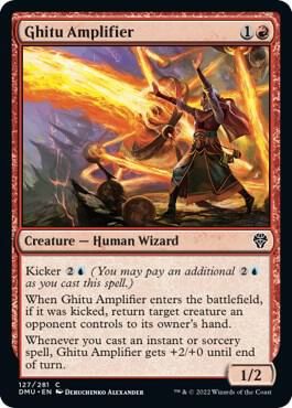 Ghitu Amplifier 127/281 - Dominaria United Singles