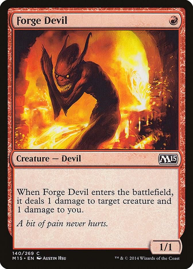 Forge Devil 140/269 - Magic 2015 (M15) Singles (Español)
