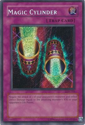 Magic Cylinder - LON-104 - Secret Rare Unlimited Labyrinth of Nightmare [LON] Unlimited Singles (Danada)