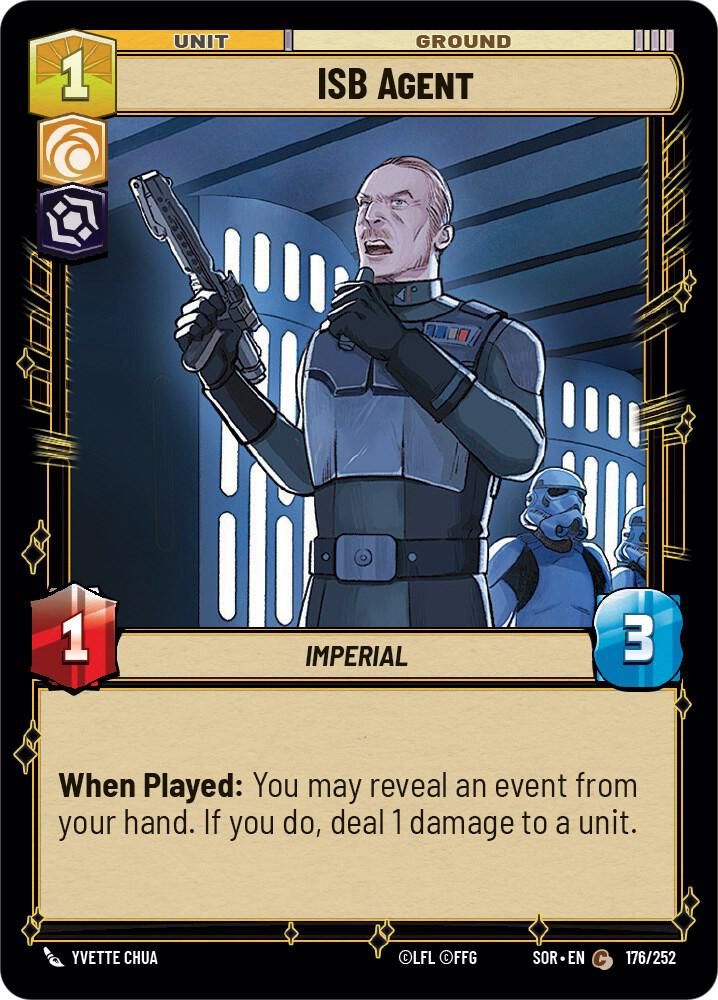 ISB Agent - Spark of Rebellion (SOR) Spark of Rebellion