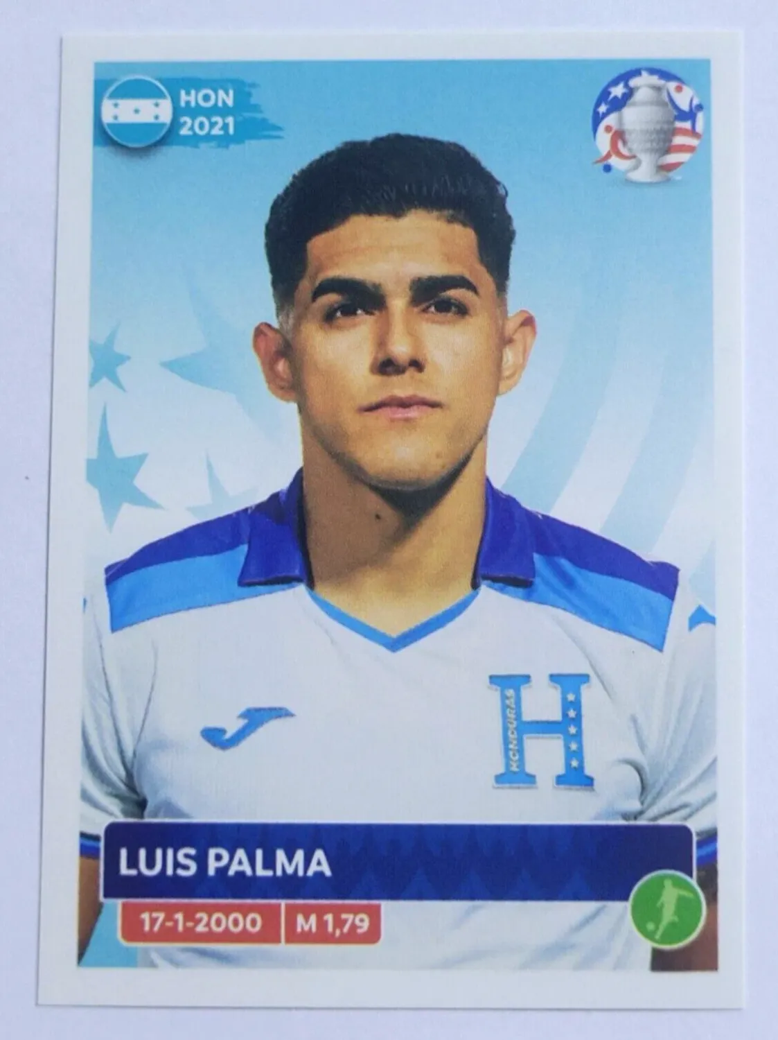 LUIS PALMA Pegatina Panini COPA AMÉRICA EE. UU. 2024 #384 HON18 Honduras