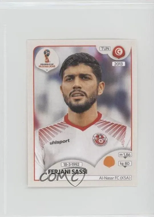 Ferjani Sassi 2018 Panini Fifa World Cup Russia Album 549