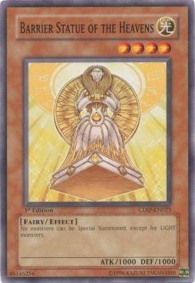Barrier Statue of the Heavens - CDIP-EN023 - Common 1st Edition Cyberdark Impact [CDIP] 1st Edition Singles