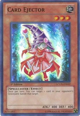 Card Ejector - LCGX-EN032 - Super Rare 1st Edition Legendary Collection 2 1st Edition Singles
