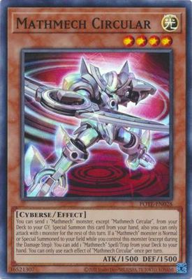 Mathmech Circular - POTE-EN028 - Super Rare Unlimited Power of the Elements Unlimited Singles