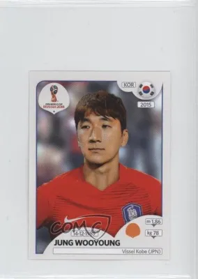 Jung Woo-Young Panini Copa Mundial Rusia 2018  #494