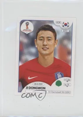 Ji Dong-Won  Panini Copa Mundial Rusia 2018 #497.