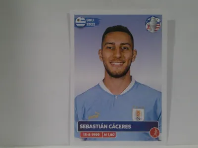 SEBASTIAN CÁCERES 2024 Panini Copa América Ronald  #URU7 URUGUAY