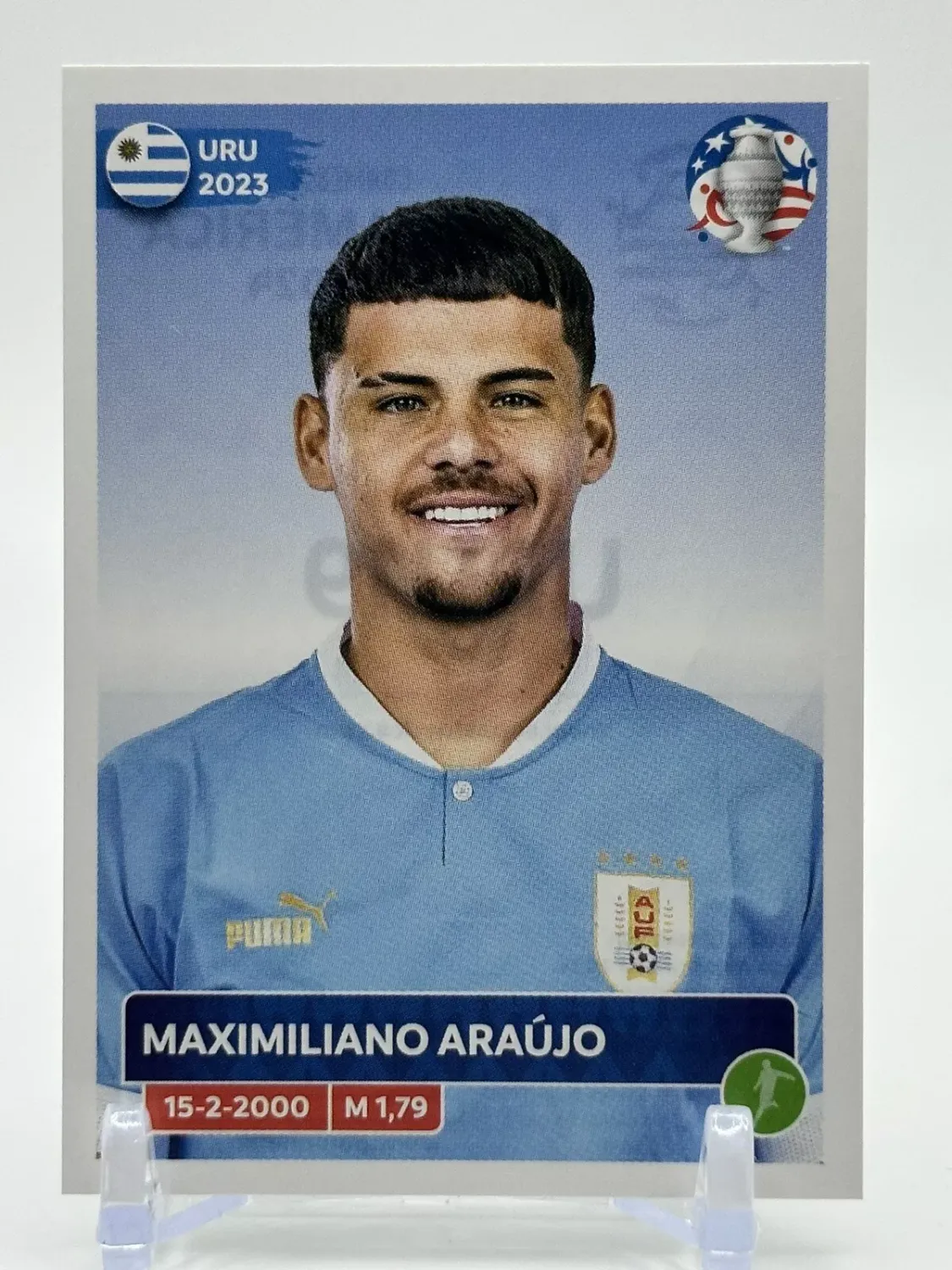 Maximiliano Araujo Araújo 2024 Copa América  Panini #URU19-