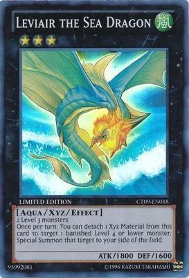 Leviair the Sea Dragon - CT09-EN018 - Super Rare Yu-Gi-Oh! Promo Cards