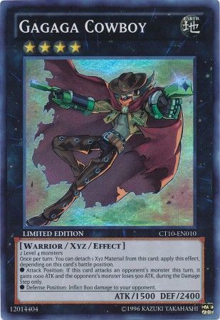 Gagaga Cowboy - CT10-EN010 - Super Rare Yu-Gi-Oh! Promo Cards
