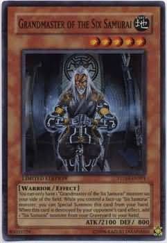 Grandmaster of the Six Samurai - STON-ENSP1 - Super Rare Yu-Gi-Oh! Promo Cards
