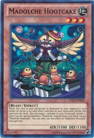 Madolche Hootcake - LTGY-EN032 - Super Rare Unlimited Lord of the Tachyon Galaxy Unlimited Singles