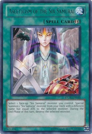 Asceticism of the Six Samurai - STOR-EN050 - Rare Unlimited Storm of Ragnarok Unlimited Singles