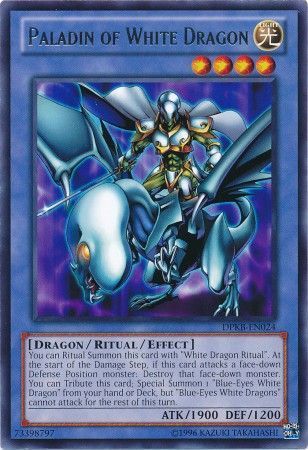 Paladin of White Dragon - DPKB-EN024 - Rare Unlimited Duelist Pack: Kaiba Unlimited Singles
