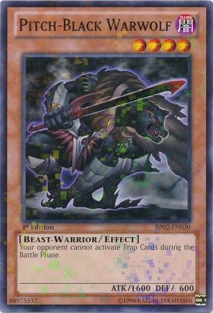 Pitch-Black Warwolf - BP02-EN030 - Mosaic Rare 1st Edition Battle Pack 2: War of the Giants Mosaic Rare 1st Edition Singles