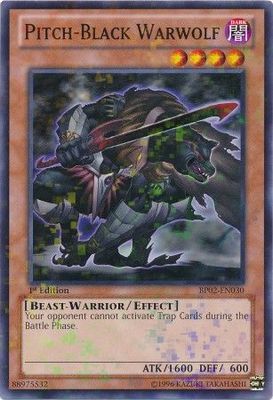 Pitch-Black Warwolf - BP02-EN030 - Mosaic Rare 1st Edition Battle Pack 2: War of the Giants Mosaic Rare 1st Edition Singles