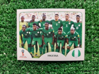 NIGERIA N°321 PANINI WORLD CUP RUSSIA 2018