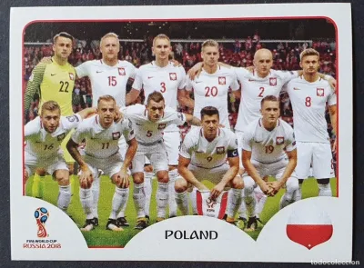 #581 TEAM (Poland) - Panini FIFA World Cup RUSSIA 2018