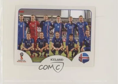 Iceland Team #281  2018 Panini Fifa World Cup Russia