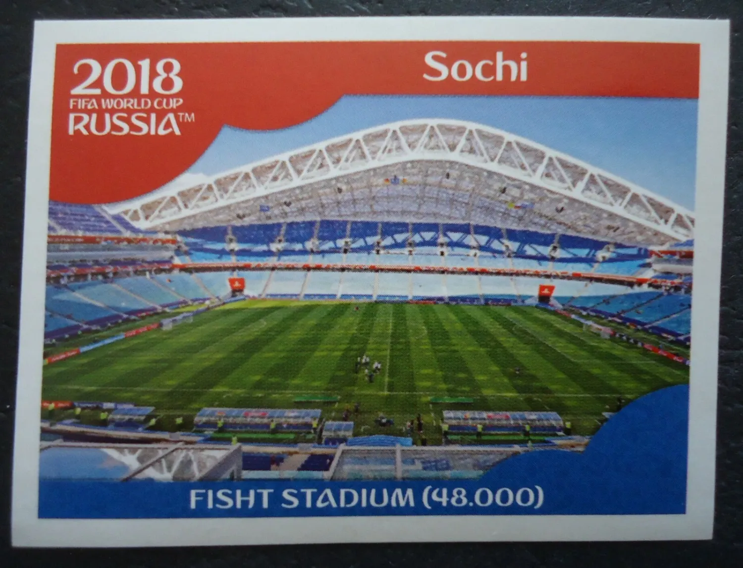 Estadio Sochi  Panini 18Fisht Copa Mundial de la FIFA Rusia 2018-