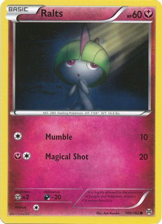 Ralts - 100/162 - Common XY: Breakthrough Singles