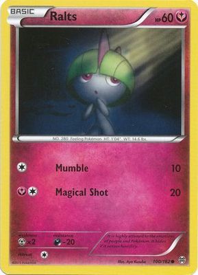 Ralts - 100/162 - Common XY: Breakthrough Singles