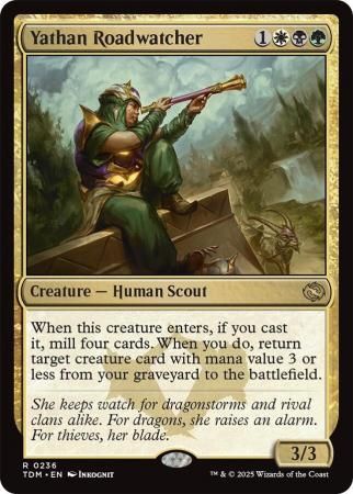 Yathan Roadwatcher - 0236 Tarkir: Dragonstorm Singles