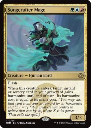 Songcrafter Mage - 0225 Tarkir: Dragonstorm Singles