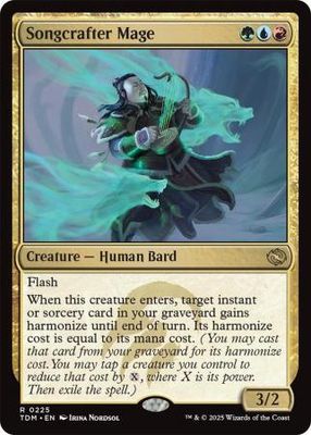 Songcrafter Mage - 0225 Tarkir: Dragonstorm Singles