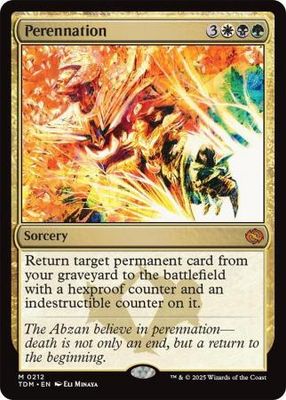 Perennation - 0212 Tarkir: Dragonstorm Singles