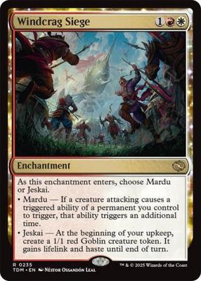 Windcrag Siege - 0235 Tarkir: Dragonstorm Singles