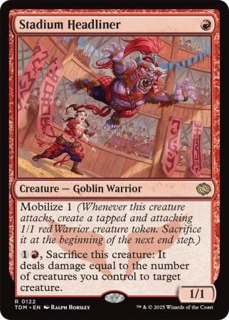 Stadium Headliner - 0122 Tarkir: Dragonstorm Singles
