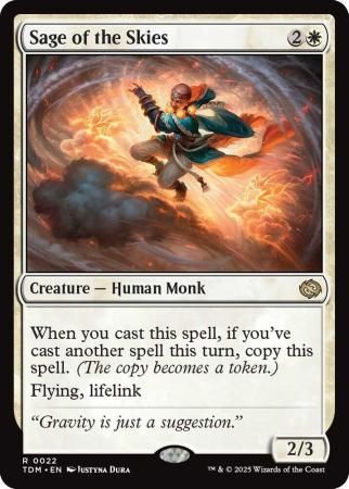 Sage of the Skies - 0022 Tarkir: Dragonstorm Singles