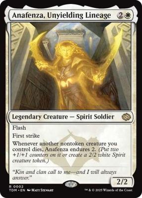 Anafenza, Unyielding Lineage - 0002 Tarkir: Dragonstorm Singles