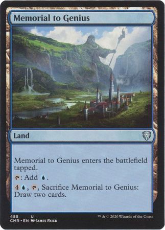Memorial to Genius 485 Commander Legends Commander Deck Singles