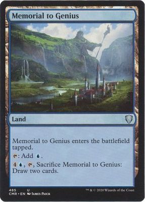 Memorial to Genius 485 Commander Legends Commander Deck Singles