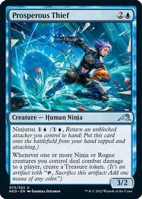 Prosperous Thief 073/302 Kamigawa Neon Dynasty Singles