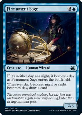 Firmament Sage 053/277 Innistrad: Midnight Hunt Singles