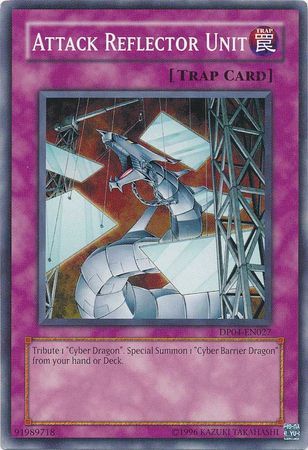 Attack Reflector Unit - DP04-EN027 - Common Unlimited Duelist Pack: Zane Truesdale [DP04] Unlimited Singles