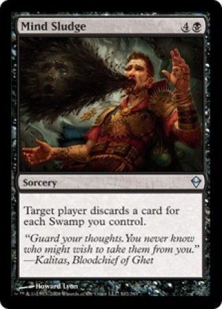 Mind Sludge Zendikar Singles Foil