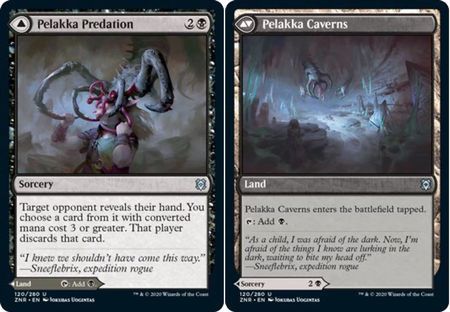 Pelakka Predation | Pelakka Caverns 120/280 Zendikar Rising Singles (Español)