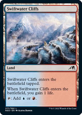 Swiftwater Cliffs 277/302 Kamigawa Neon Dynasty Singles (Español)