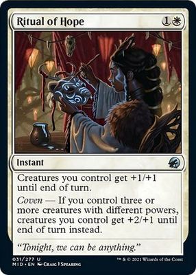 Ritual of Hope 031/277 Innistrad: Midnight Hunt Singles