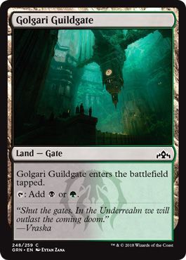 Golgari Guildgate 248/259 Guilds of Ravnica Singles(Español)