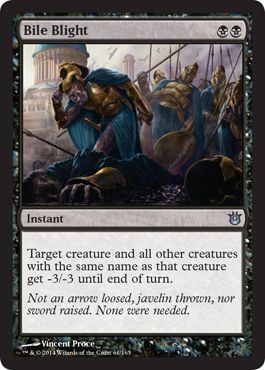 Bile Blight Born of the Gods Singles (Español)