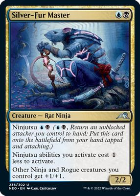 Silver-Fur Master 236/302 Kamigawa Neon Dynasty Singles (Español)
