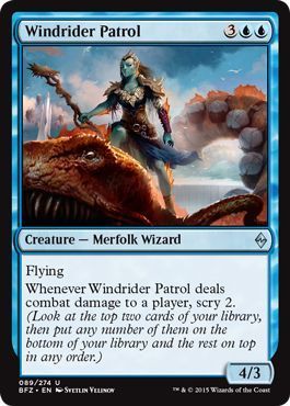 Windrider Patrol 089/274 Battle for Zendikar Singles